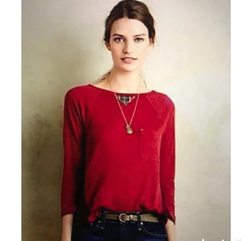 Anthropologie Yellow Little Button shirt